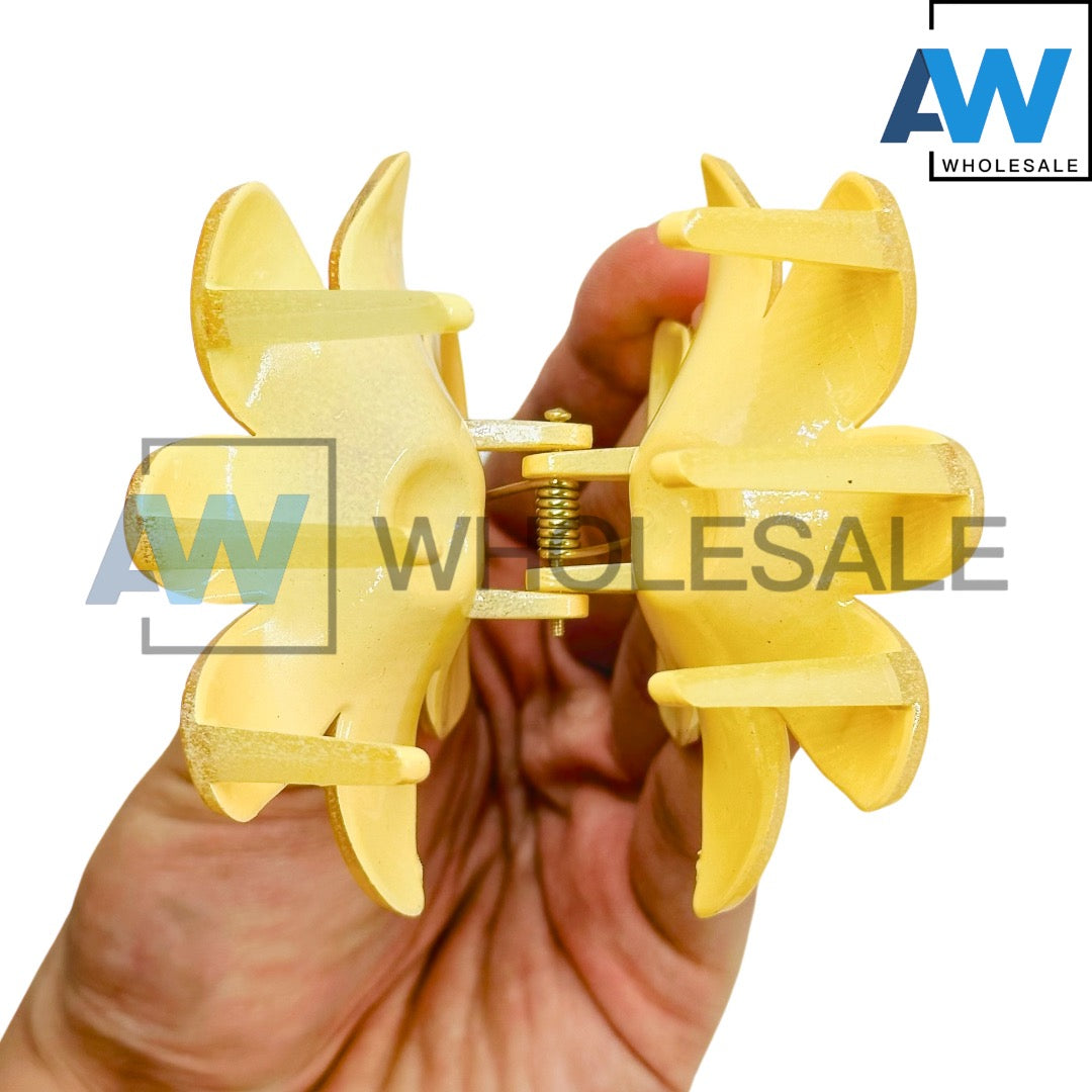 AB-1014 (12 pcs) Glossy 8 cm Hair Clamps