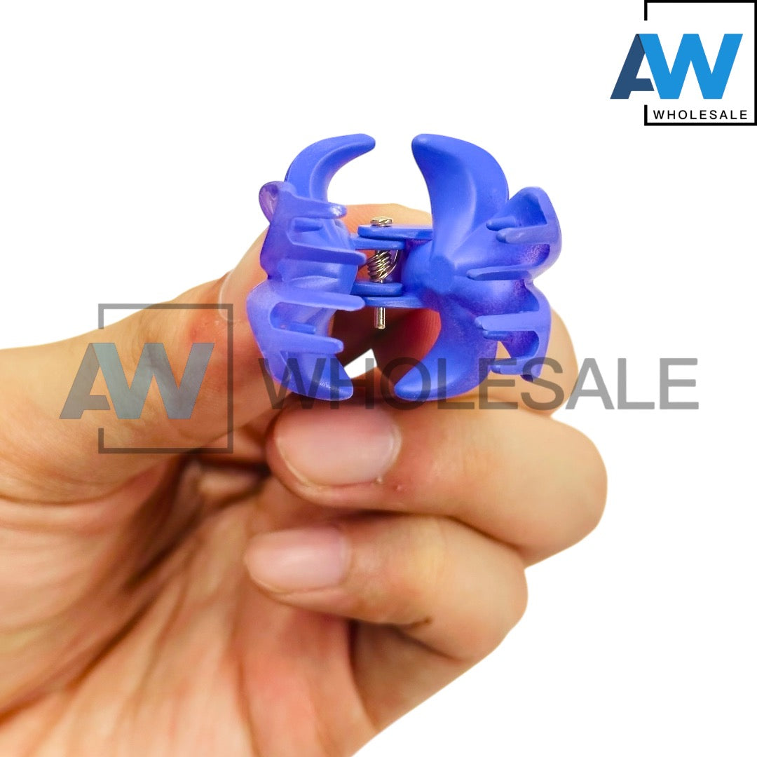 AB-1021 (12 pcs) Glossy 3 cm Hair Clamps