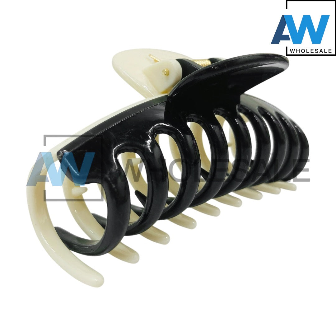 AB-1087 (12 pcs) Glossy 9 cm Hair Clamps