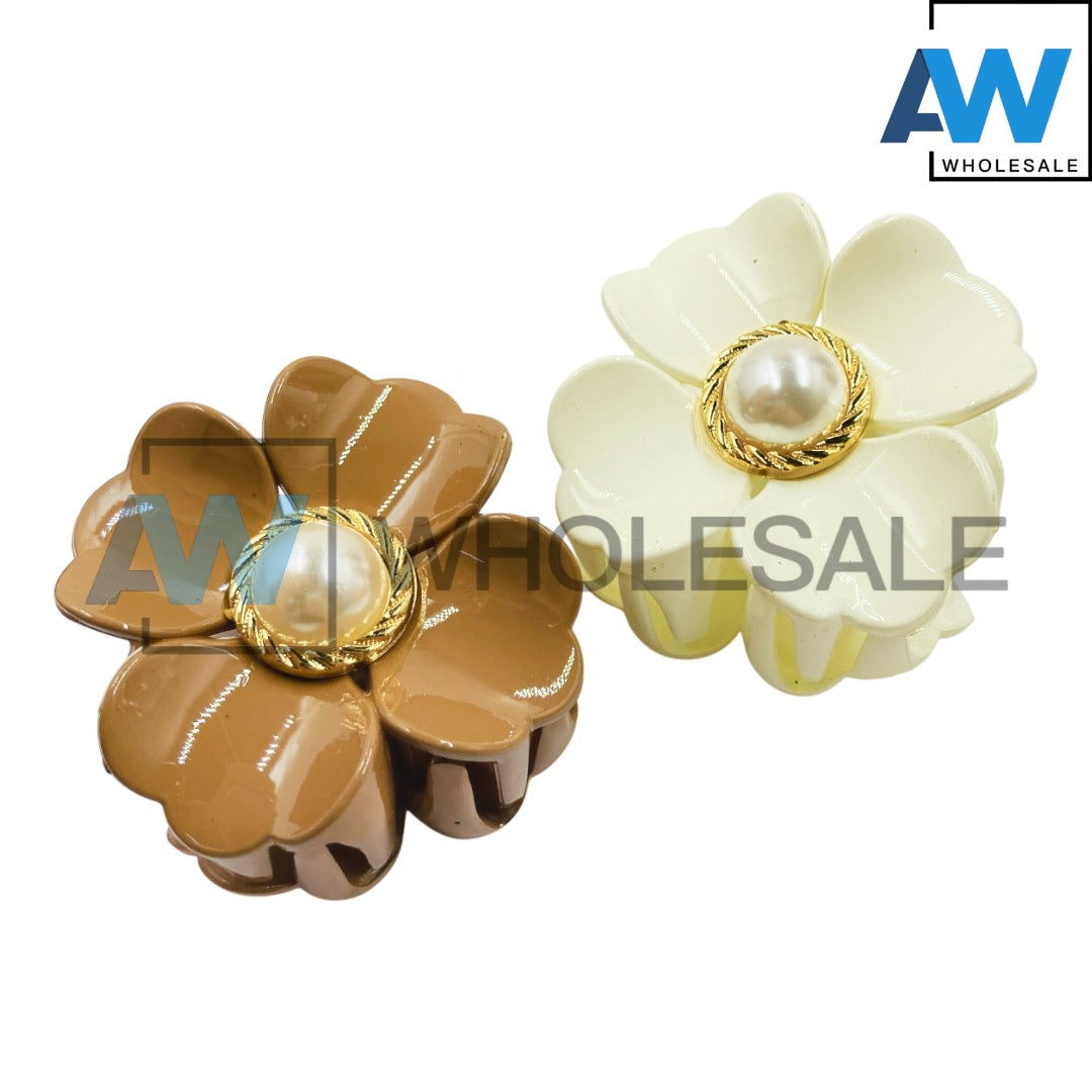 AB-1103 (12 pcs) Glossy 6.5 cm Hair Clamps