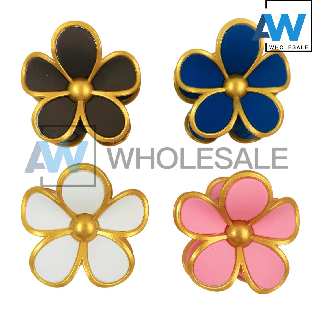 AB-1107 (12 pcs) Matte 7 cm Hair Clamps