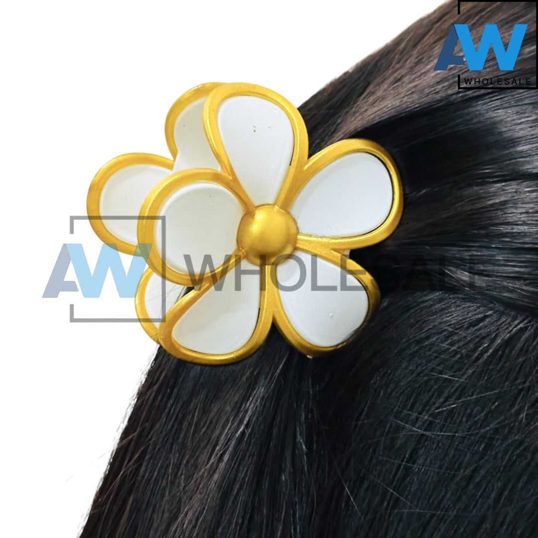 AB-1107 (12 pcs) Matte 7 cm Hair Clamps
