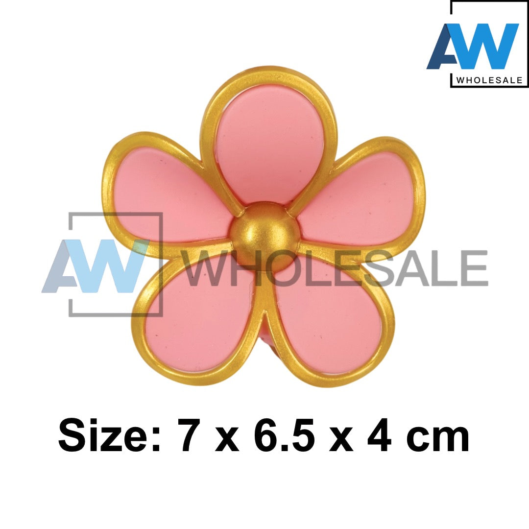 AB-1107 (12 pcs) Matte 7 cm Hair Clamps