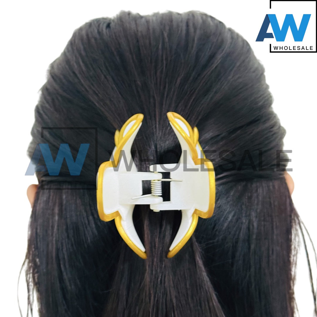 AB-1107 (12 pcs) Matte 7 cm Hair Clamps