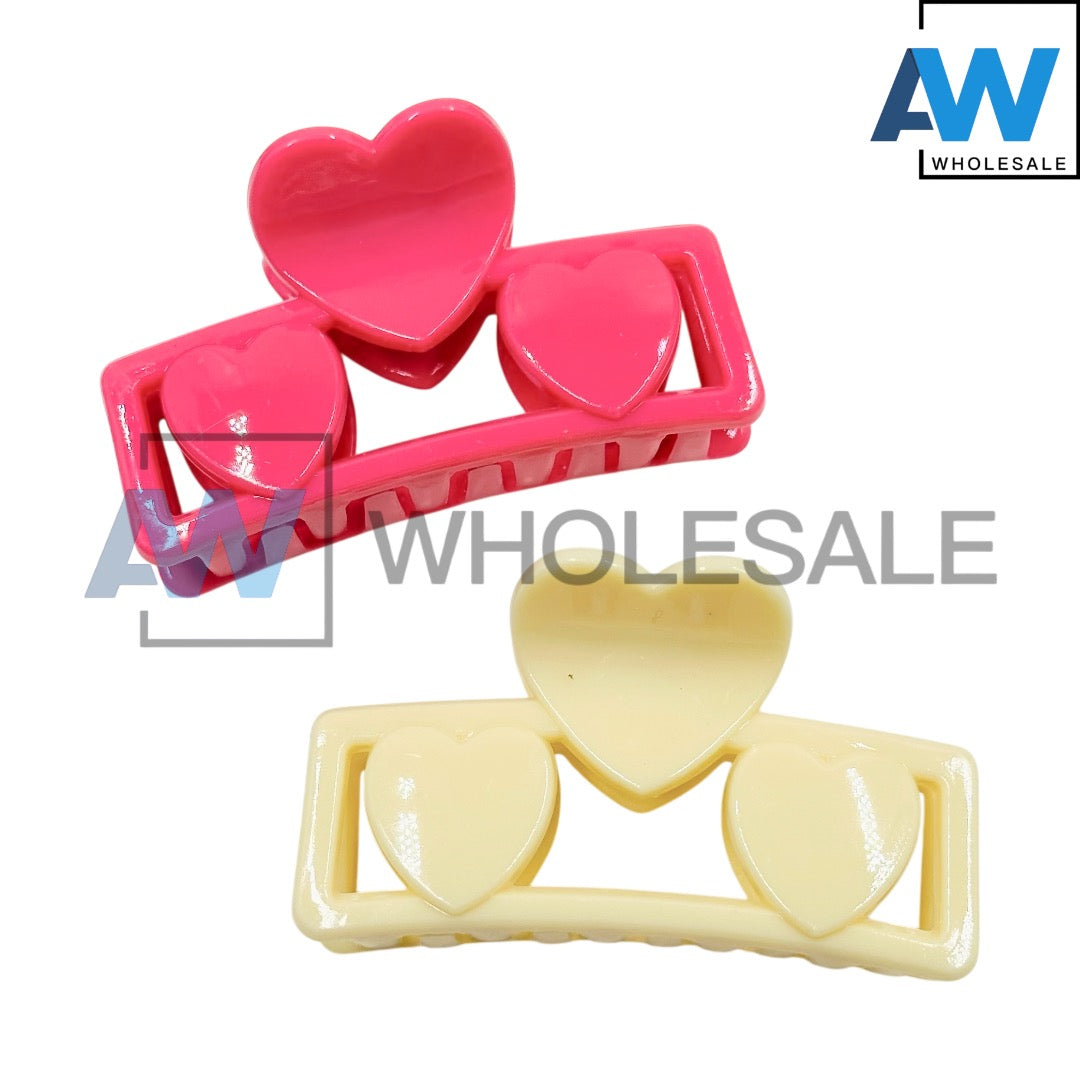 AB-1123 (12 pcs) Glossy 7 cm Hair Clamps