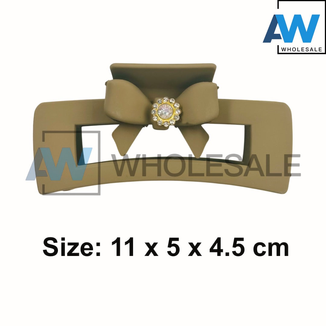 AB-1145 (12 pcs) Matte 11 cm Hair Clamps