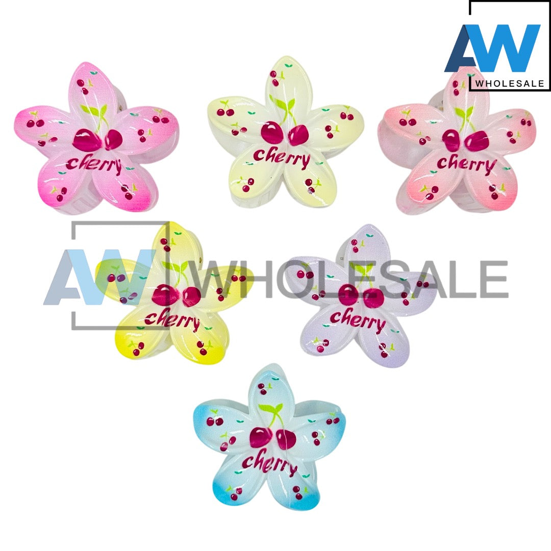 AB-1153 (12 pcs) Glossy 8 cm Hair Clamps