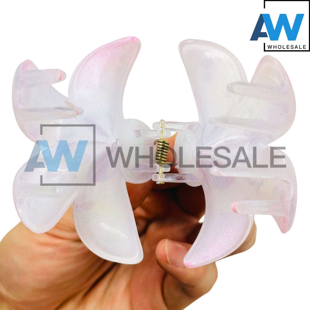 AB-1153 (12 pcs) Glossy 8 cm Hair Clamps