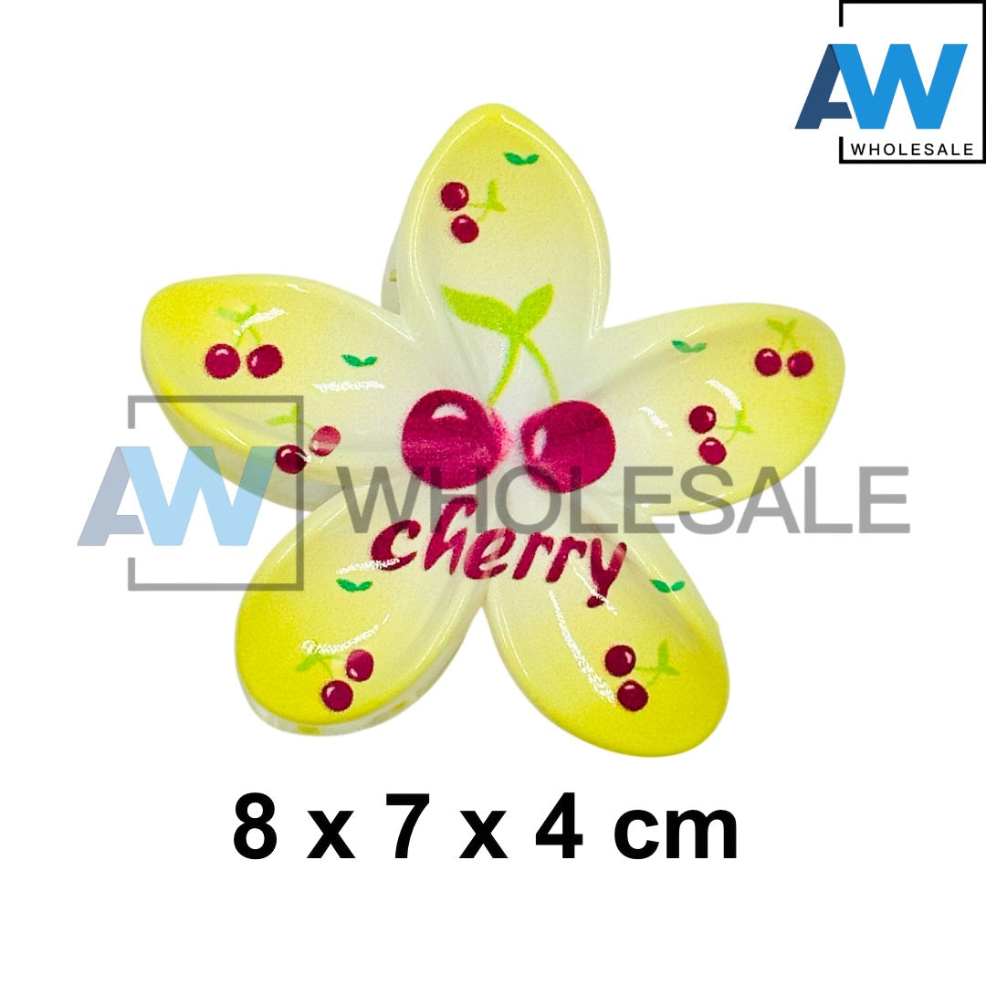 AB-1153 (12 pcs) Glossy 8 cm Hair Clamps