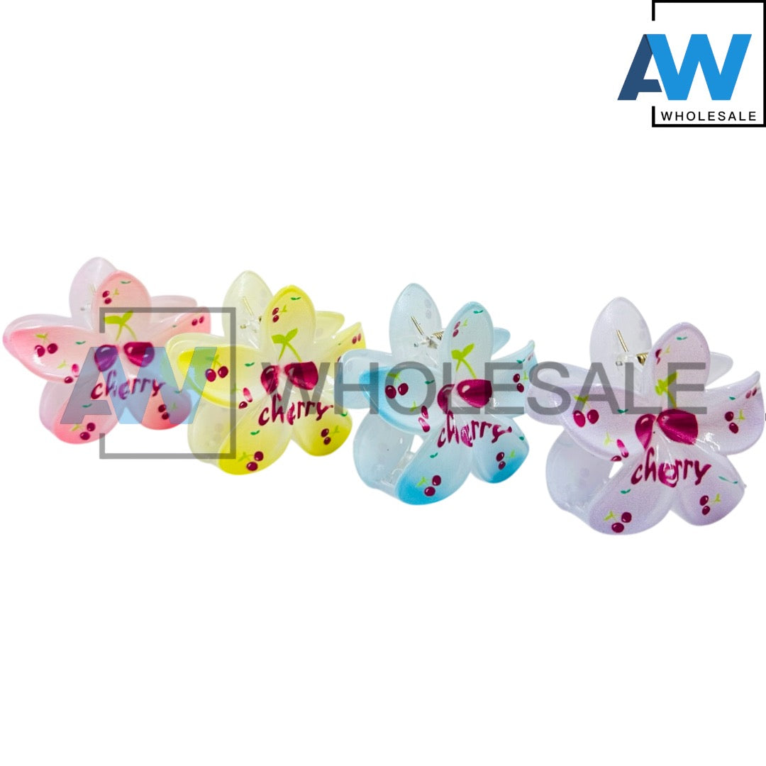 AB-1153 (12 pcs) Glossy 8 cm Hair Clamps