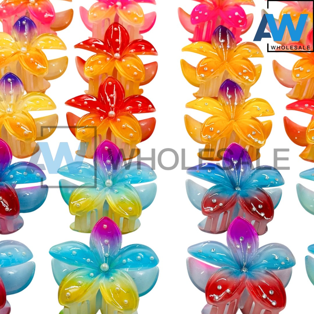 AB-1157 (12 pcs) Glossy 8 cm Hair Clamps