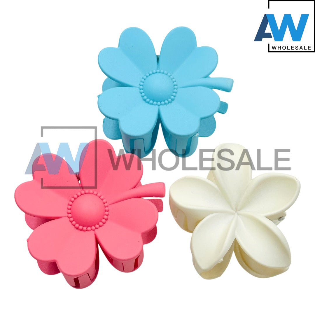 AB-1162 (12 pcs) Matte 6 cm Hair Clamps