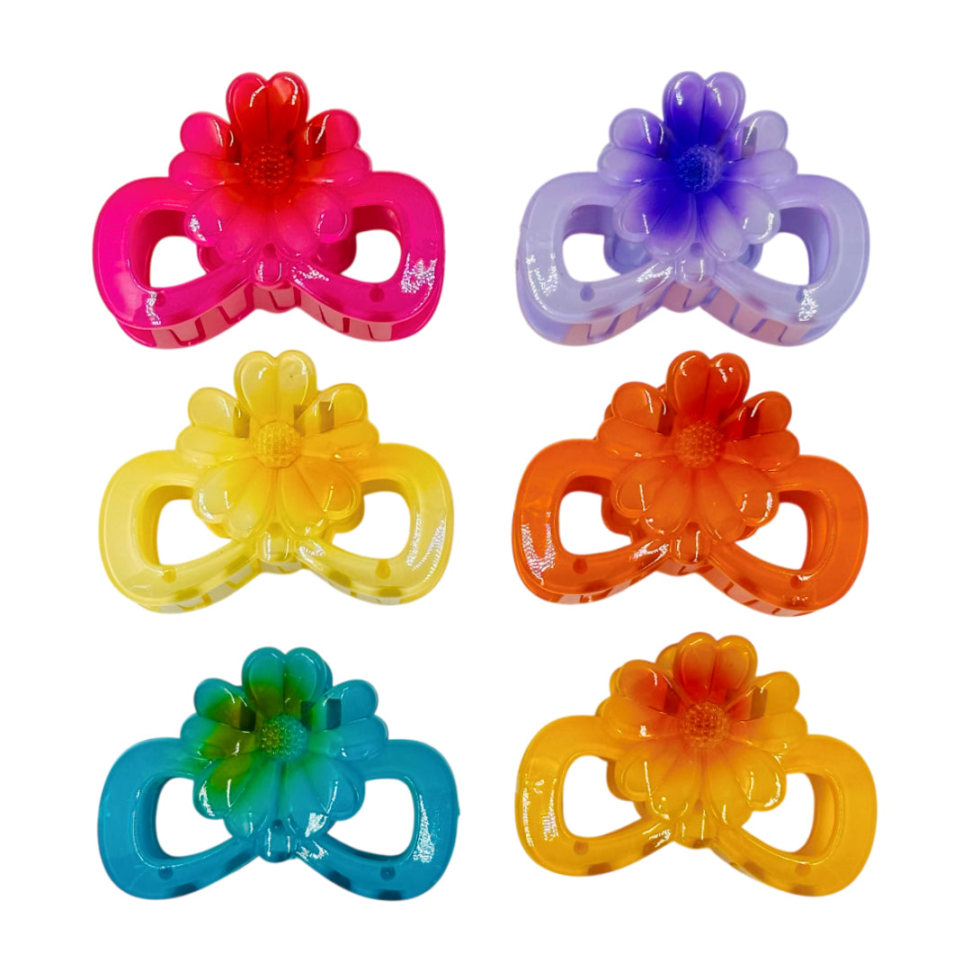 AB-1182 (12 pcs) Glossy 7 cm Hair Clamps