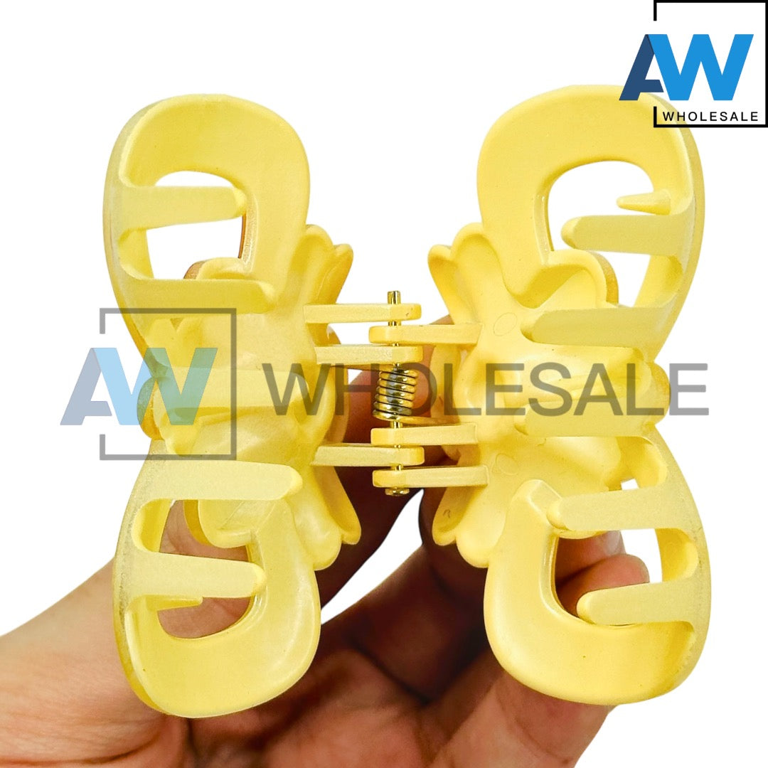 AB-1182 (12 pcs) Glossy 7 cm Hair Clamps