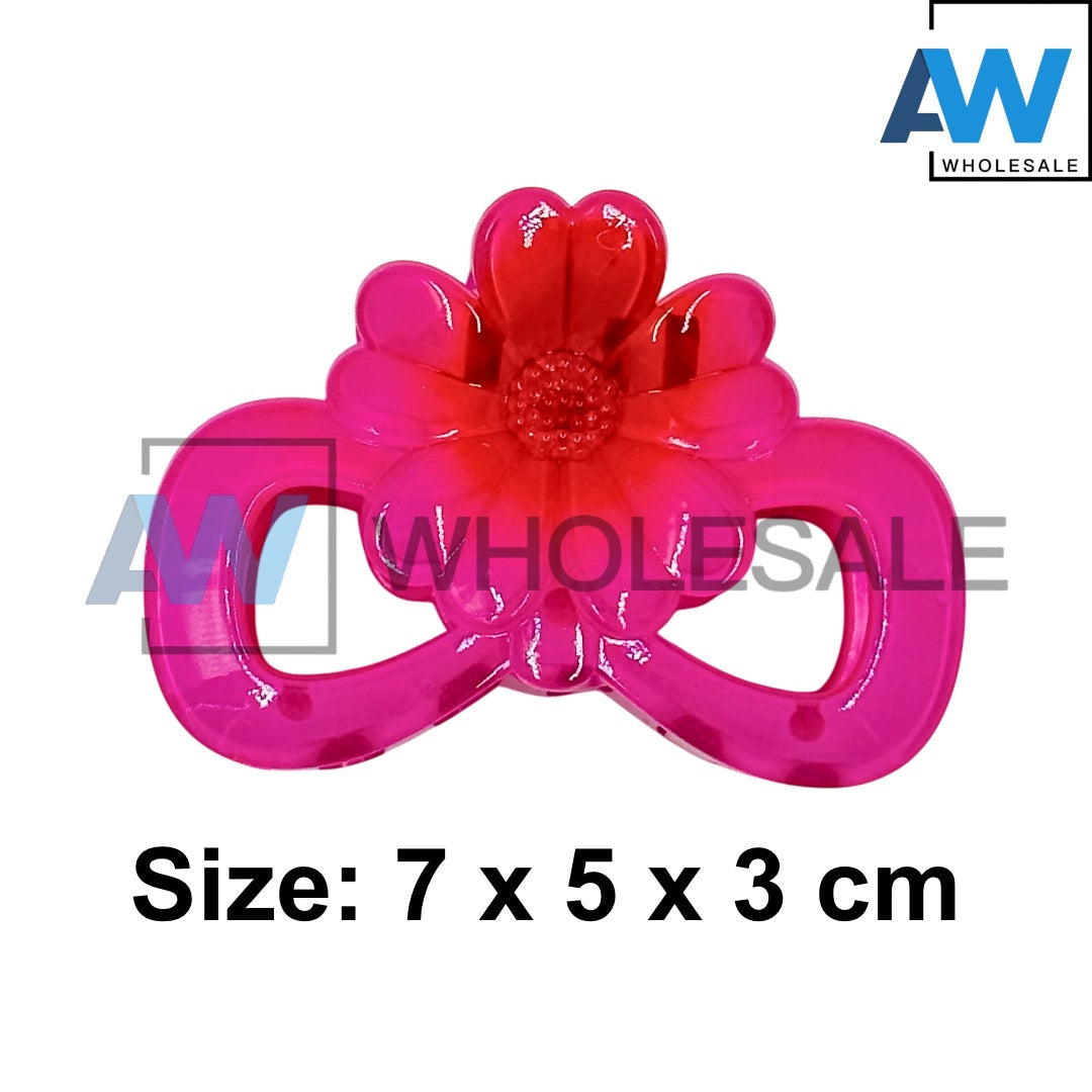 AB-1182 (12 pcs) Glossy 7 cm Hair Clamps