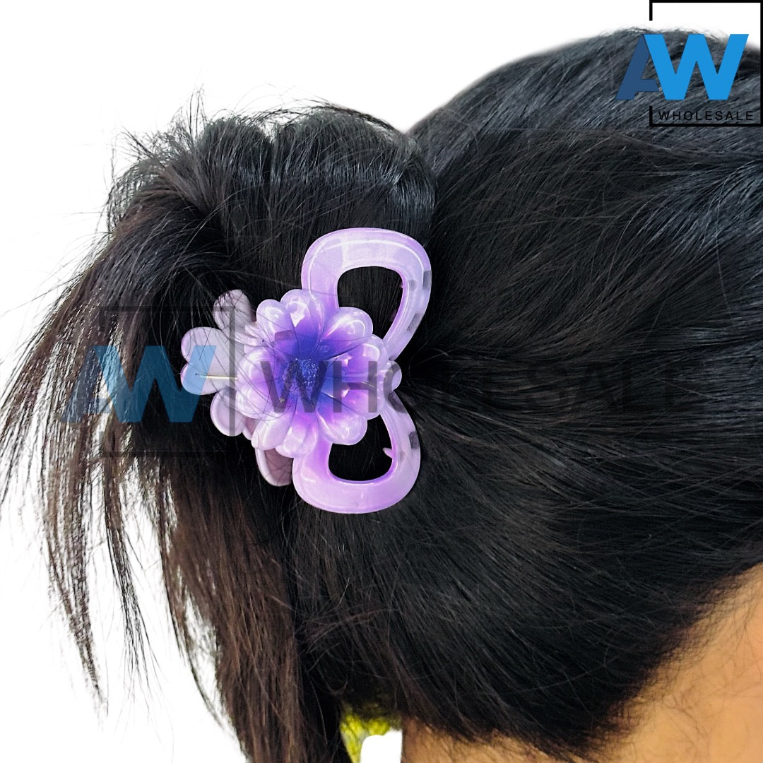 AB-1182 (12 pcs) Glossy 7 cm Hair Clamps