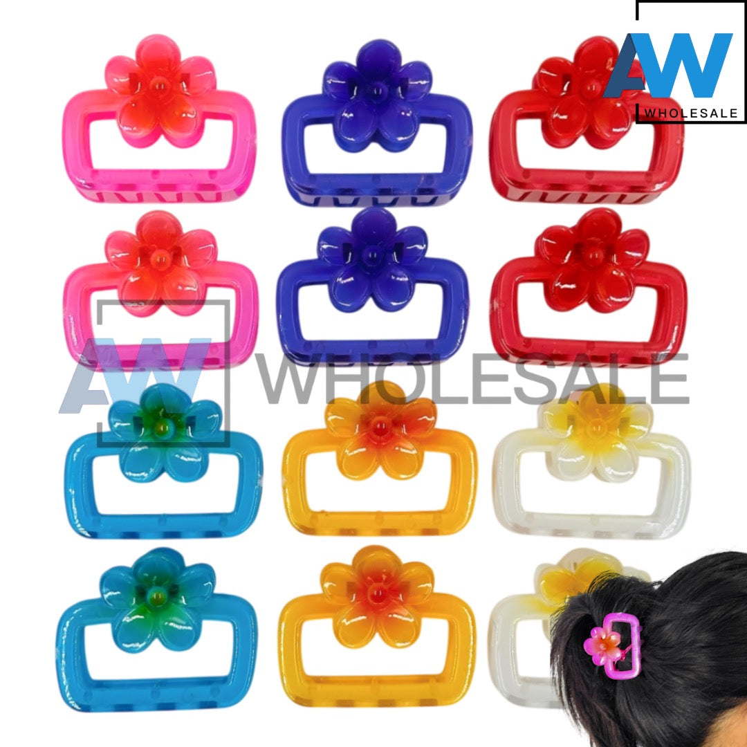 AB-1186 (12 pcs) Glossy 6 cm Hair Clamps
