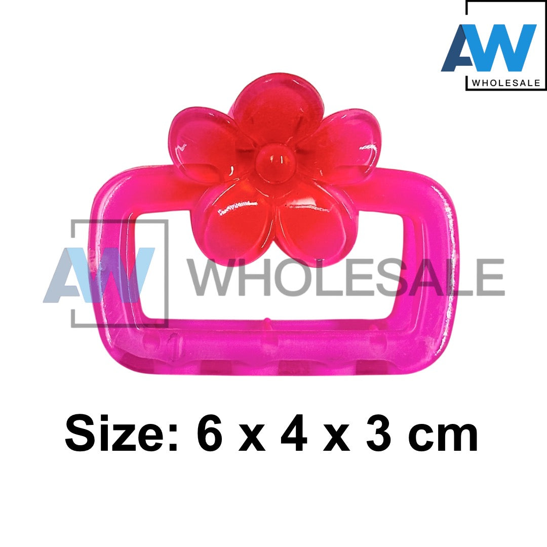 AB-1186 (12 pcs) Glossy 6 cm Hair Clamps