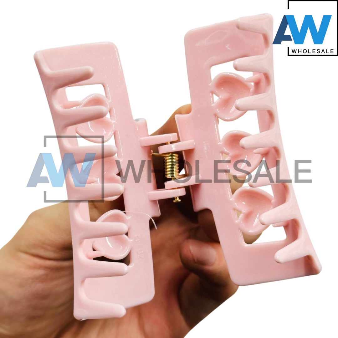 AB-1194 (12 pcs) Glossy 8.5 cm Hair Clamps