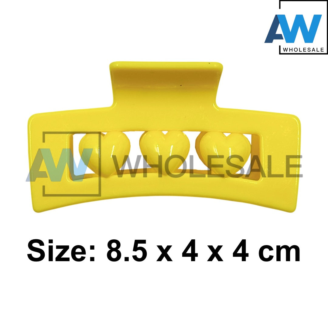 AB-1194 (12 pcs) Glossy 8.5 cm Hair Clamps