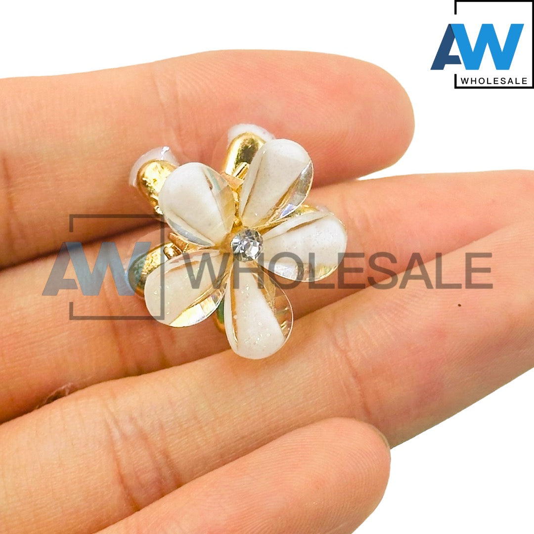 AB-1196 (12 pcs) Metal 2 cm Hair Clamps