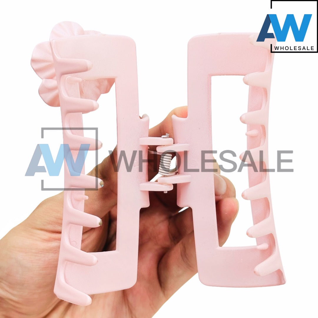 AB-1205 (12 pcs) Matte 10.5 cm Hair Clamps