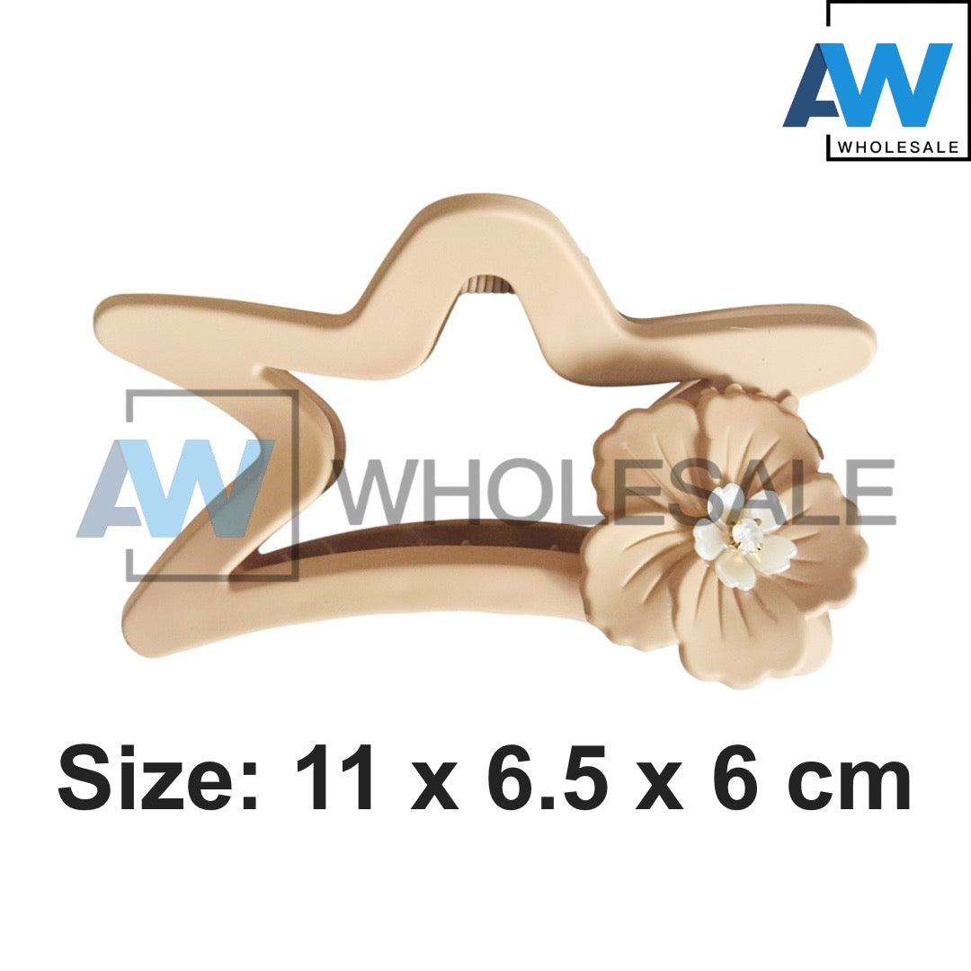 AB-1209 (12 pcs) Matte 11 cm Hair Clamps