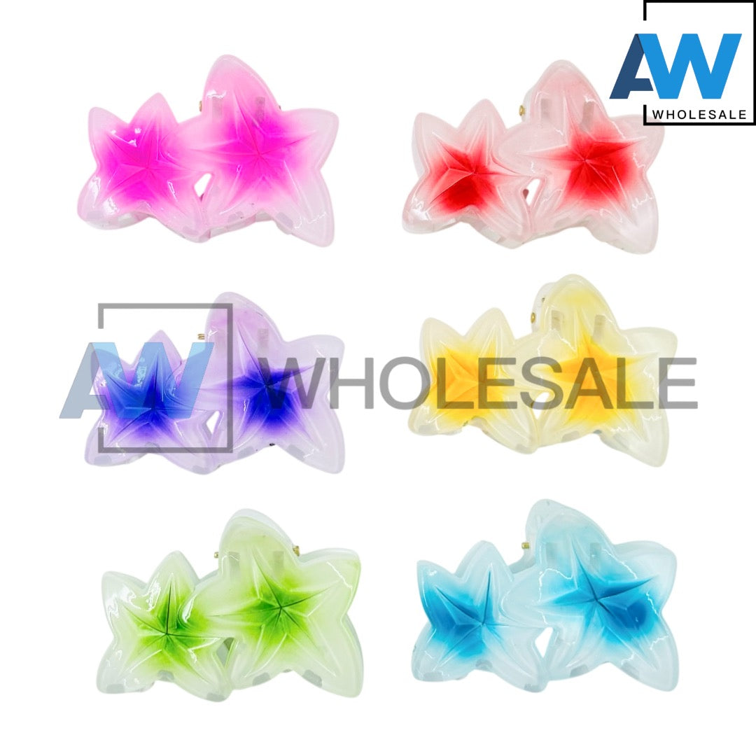 AB-1210 (12 pcs) Glossy 7 cm Hair Clamps