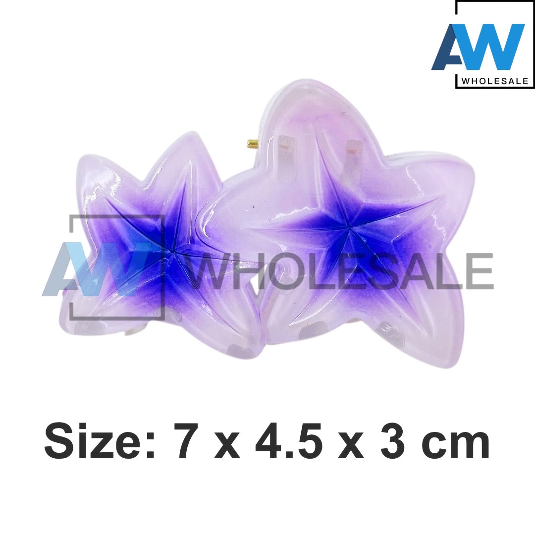 AB-1210 (12 pcs) Glossy 7 cm Hair Clamps