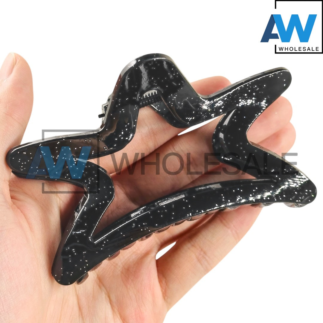 AB-1211 (12 pcs) Glossy 11 cm Hair Clamps