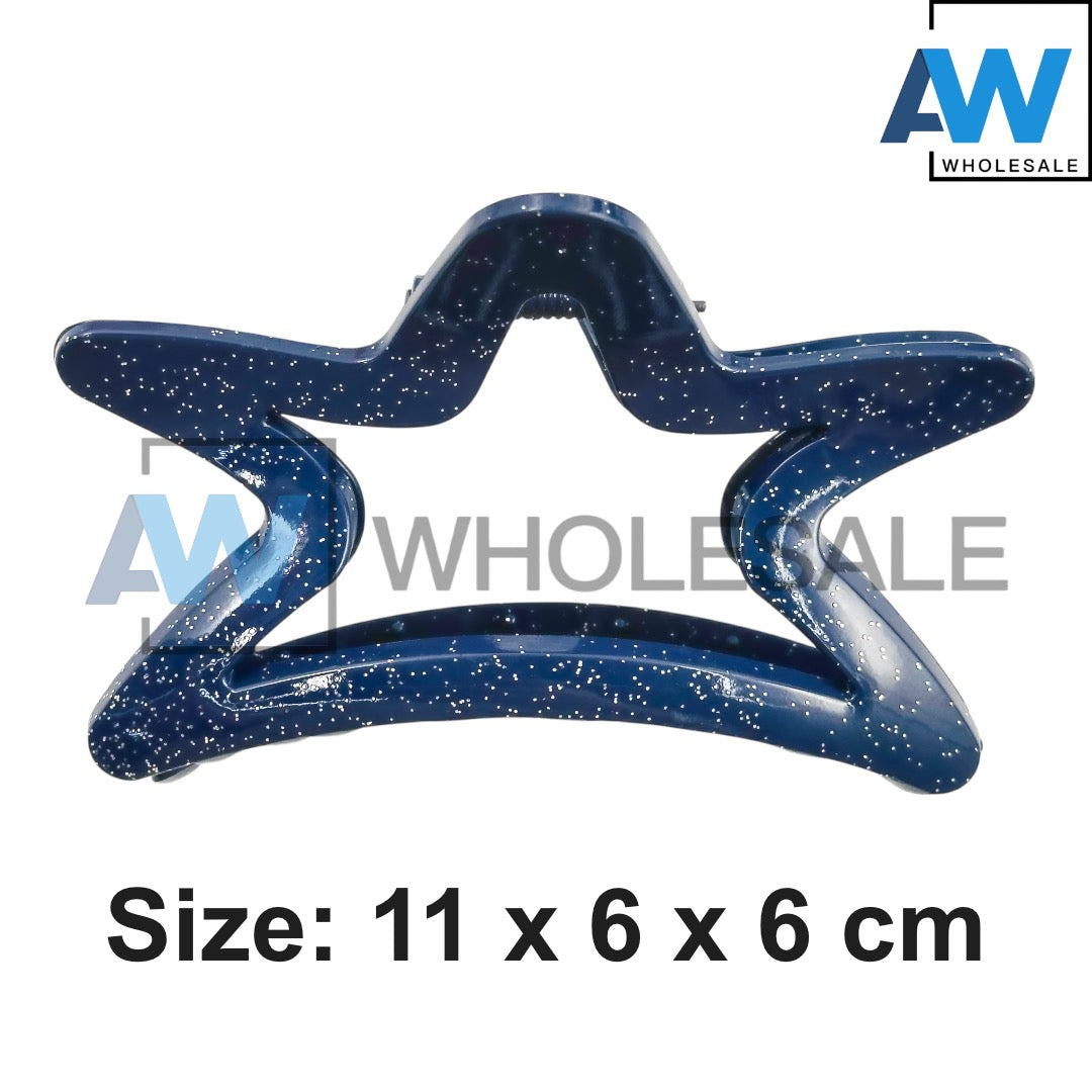 AB-1211 (12 pcs) Glossy 11 cm Hair Clamps