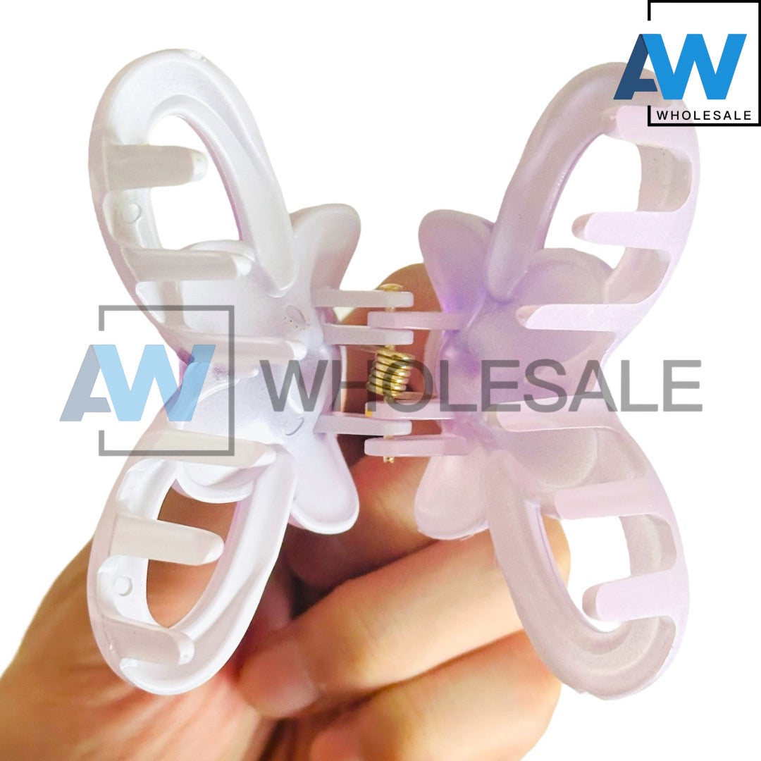 AB-1213 (12 pcs) Glossy 8 cm Hair Clamps
