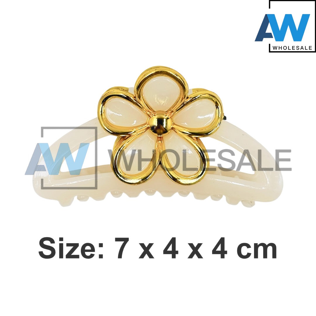 AB-1217 (12 pcs) Glossy 7 cm Hair Clamps