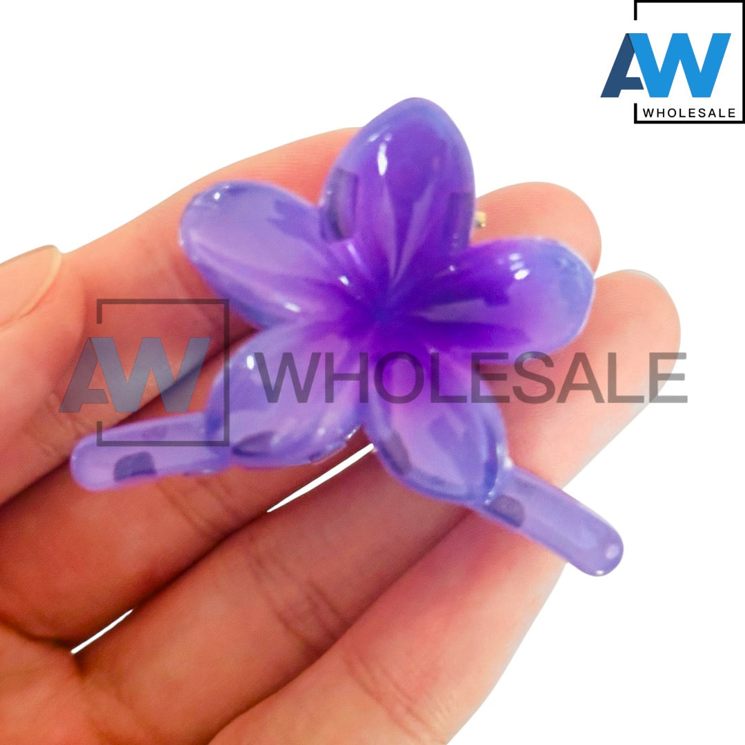 AB-1219 (12 pcs) Glossy 5 cm Hair Clamps