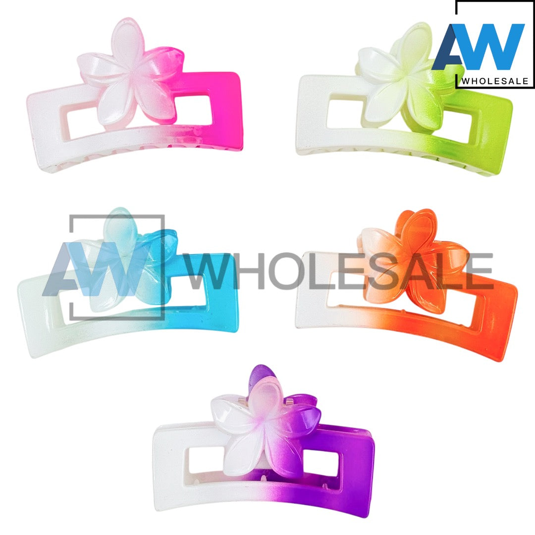 AB-1220 (12 pcs) Matte 7.5 cm Hair Clamps