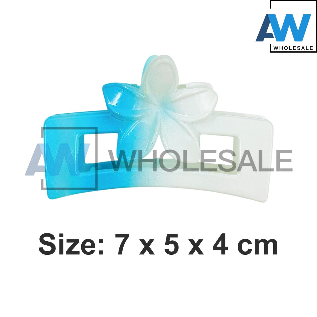 AB-1220 (12 pcs) Matte 7.5 cm Hair Clamps