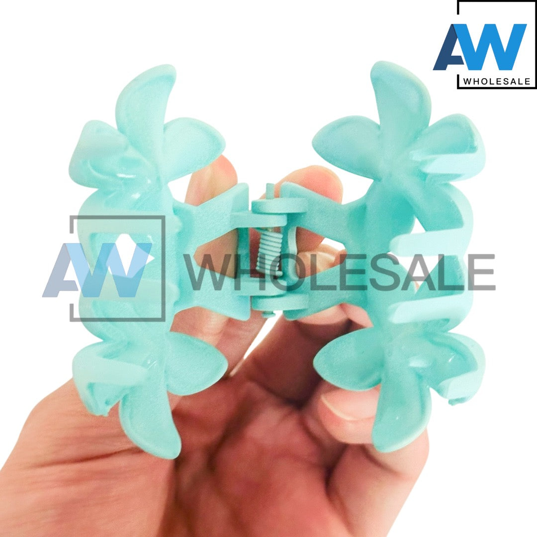 AB-1228 (12 pcs) Matte 7 cm Hair Clamps