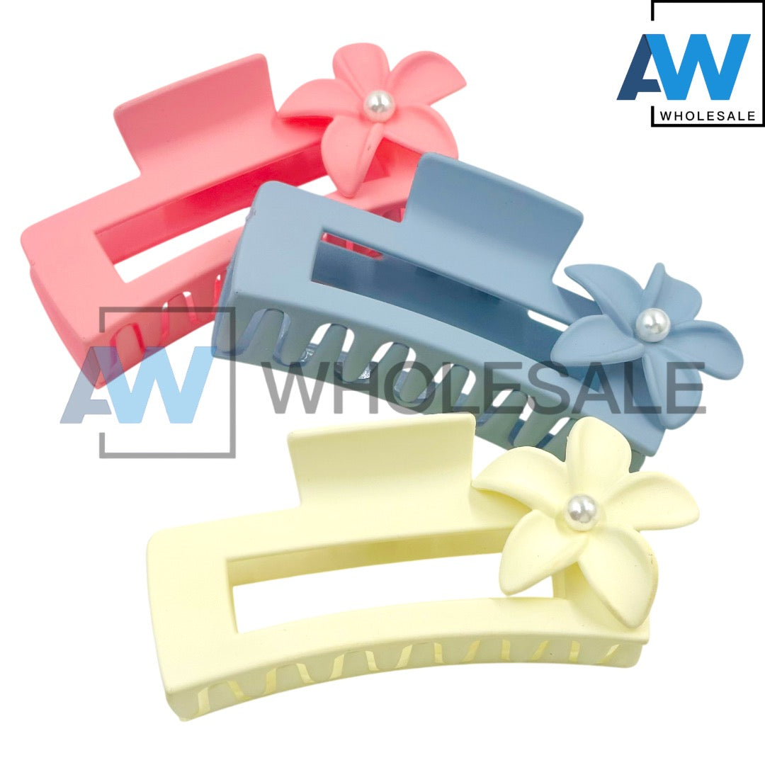 AB-1237 (12 pcs) Matte 11 cm Hair Clamps