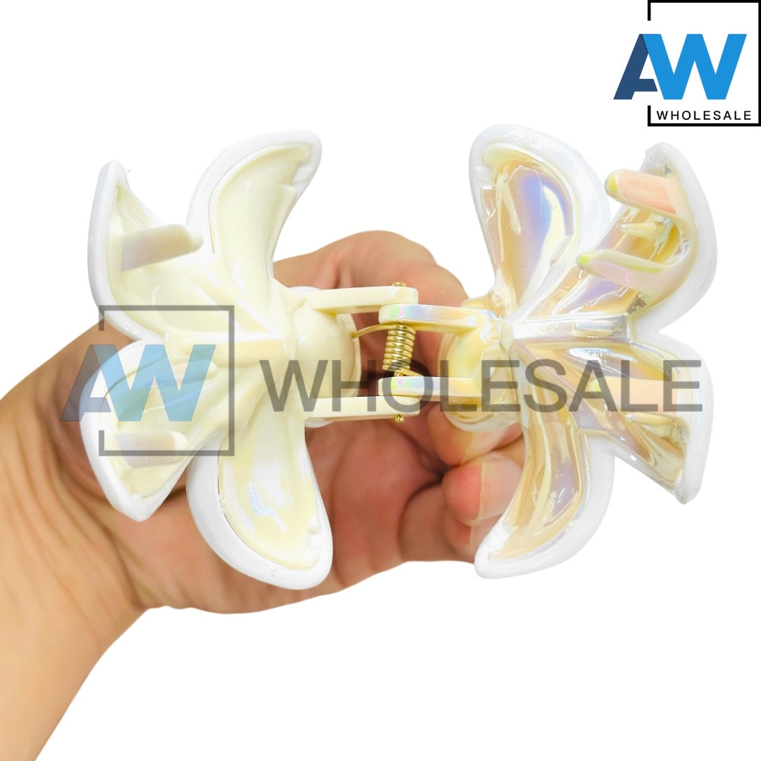 AB-1247 (12 pcs) Glossy 8 cm Hair Clamps
