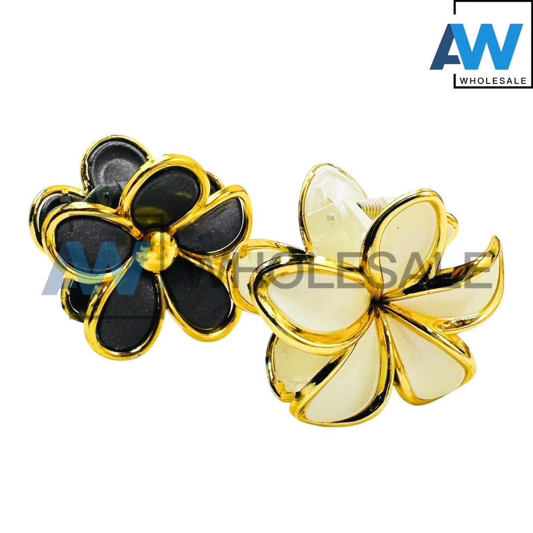 AB-1249 (12 pcs) Glossy 6 cm Hair Clamps