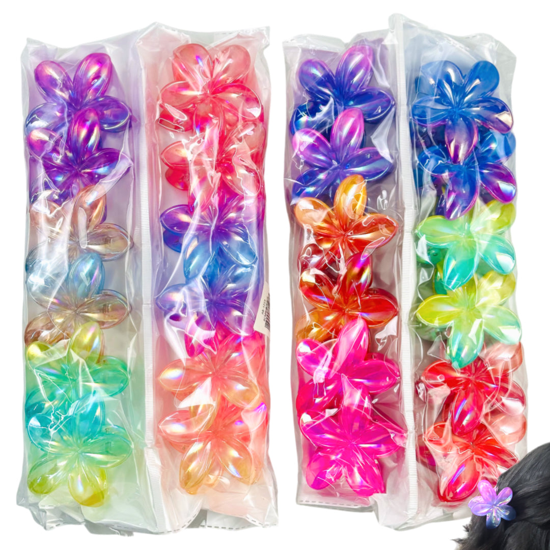 AB-1259 (12 pcs) Glossy 11 cm Hair Clamps