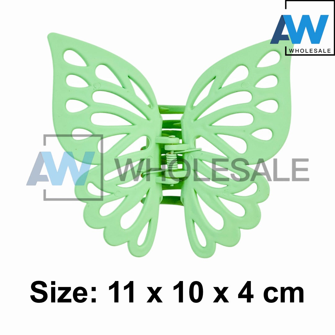 AB-1284 (12 pcs) Matte 11 cm Hair Clamps