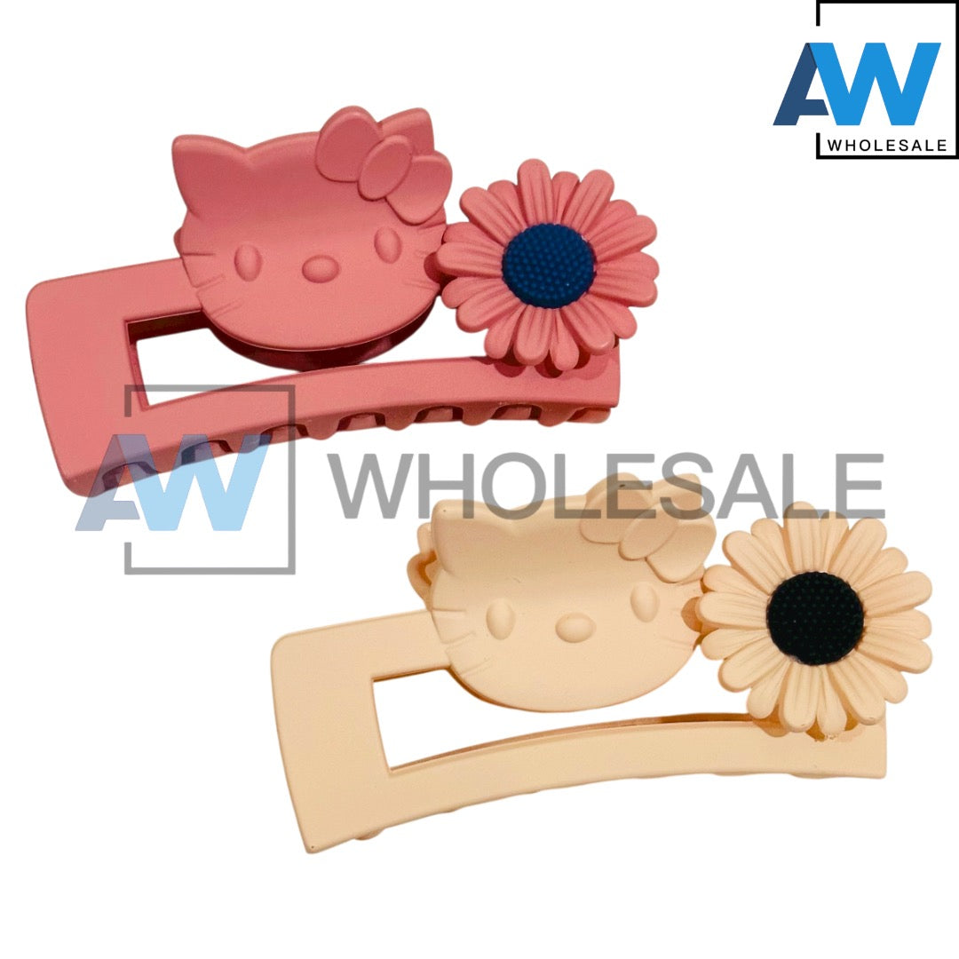 AB-1333 (12 pcs) Matte 11 cm Hair Clamps