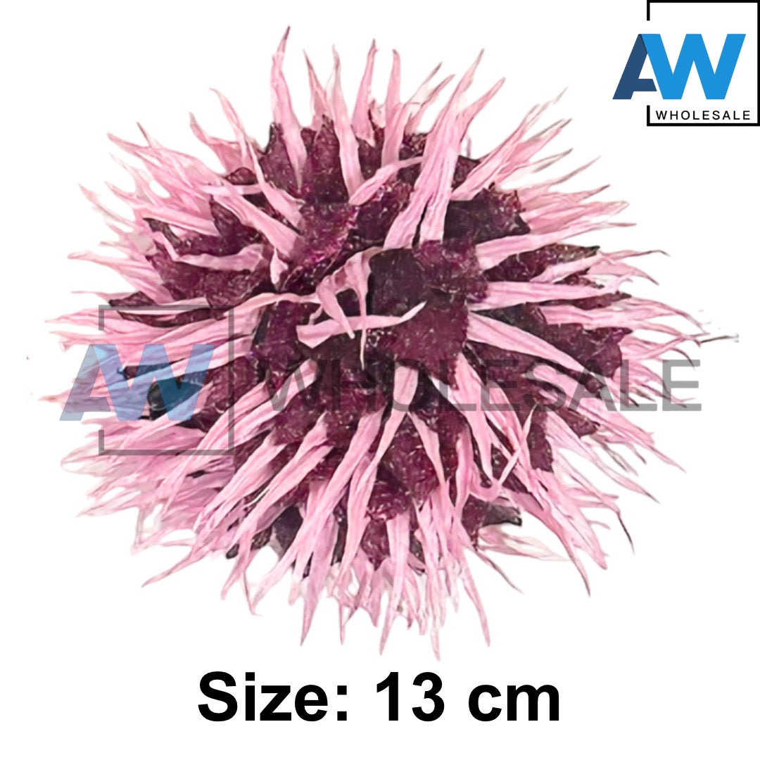 AB-1387 (12 pcs) Fabric 13 cm Hair Clamps