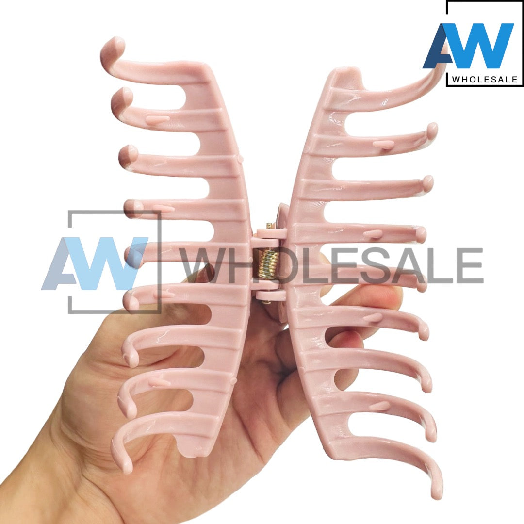 AB-271 (12 pcs) Glossy 11 cm Hair Clamps