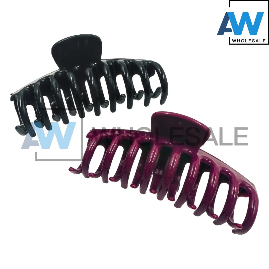 AB-271 (12 pcs) Glossy 11 cm Hair Clamps
