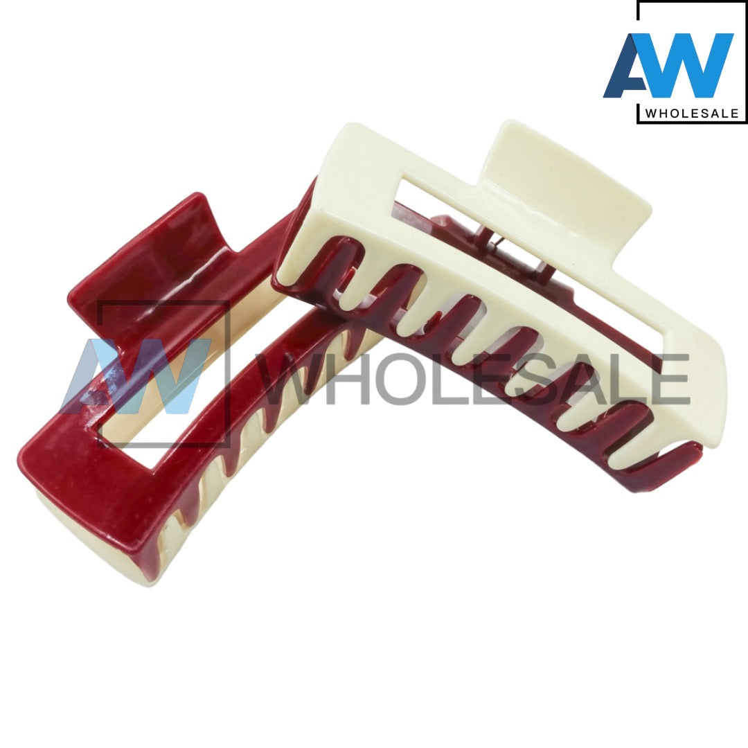 AB-281 (12 pcs) Glossy 11 cm Hair Clamps