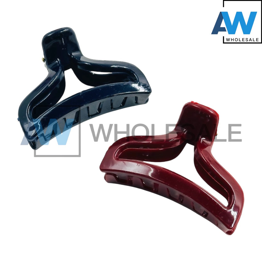AB-284 (12 pcs) Glossy 6 cm Hair Clamps