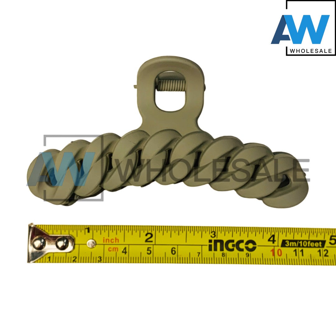 AB-780 (12 pcs) Matte 11 cm Hair Clamps
