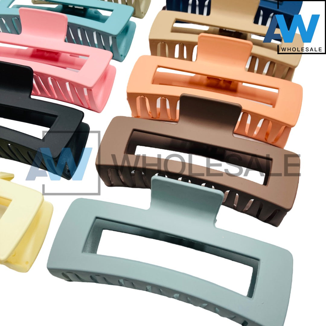 AB-806 (12 pcs) Matte 13 cm Hair Clamps